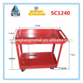 Heavy duty stainless steel service cart